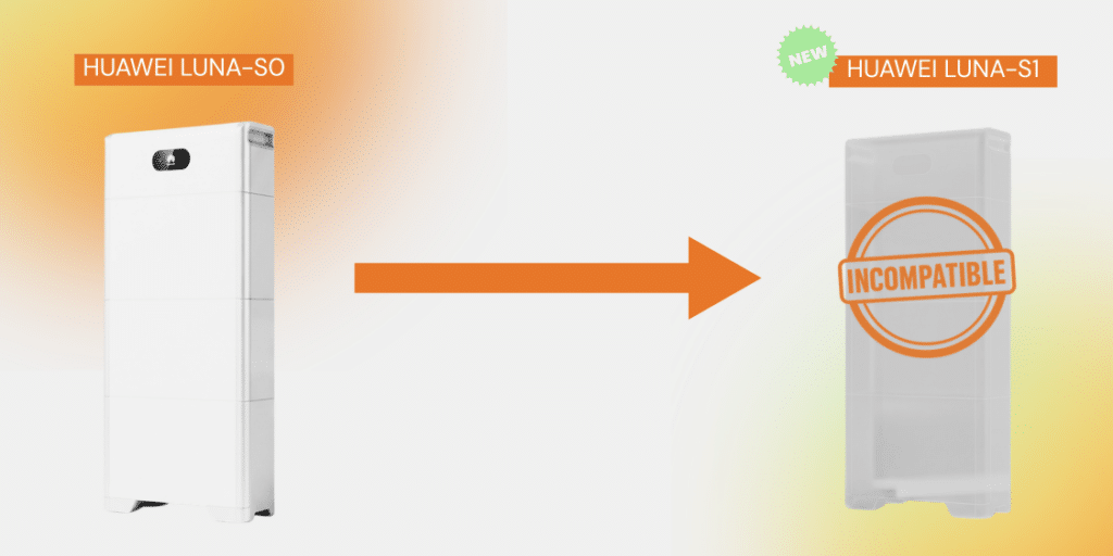 Bateria luna S0 versus lunas1 de huawei