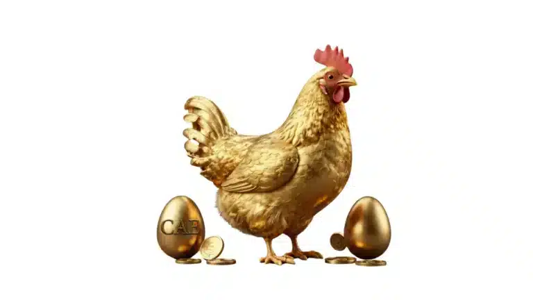 Certificats d'Estalvi Energètic (CAE) representats com la gallina dels ous d'or