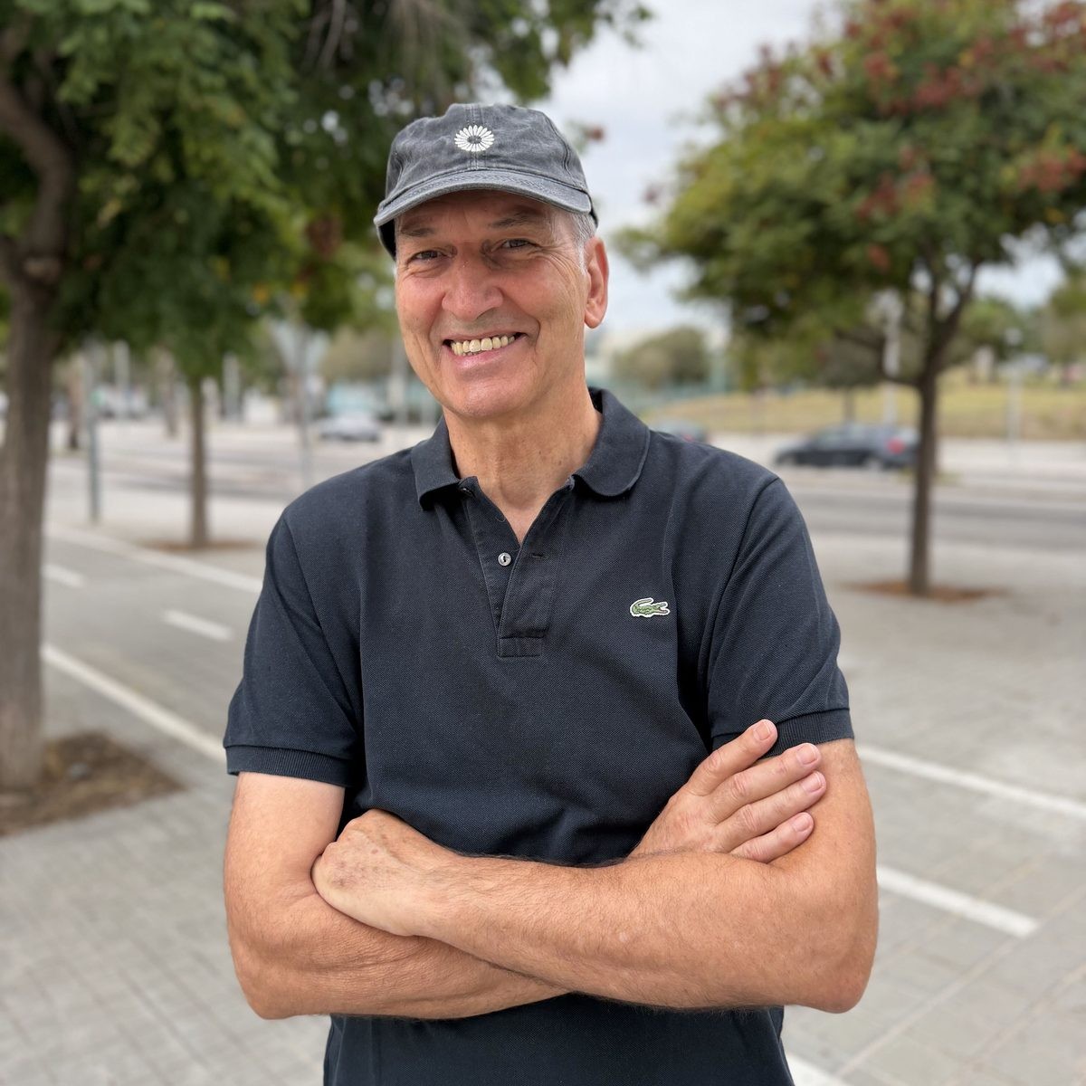 En Jordi, client de SolarTradex a Vilassar de Dalt